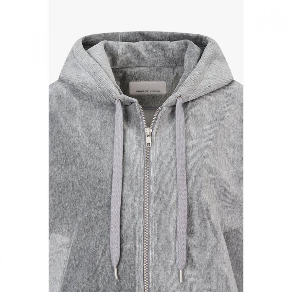Voice Of Voices Corduroy Relax Fit Zip Up Hoodie 7125420102
