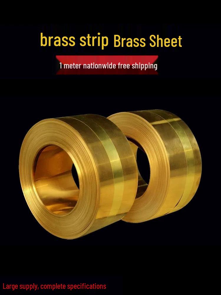 Brass & Copper Materials: Brass Strip, Sheet, Plate, Foil; Copper Strip; Thin Brass Sheet (0.01-1.0mm)