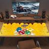 M&M's Large Size Mouse Pad Large Gaming Table Cushion Non-slip Laptop Tablet Big Mousepad XXL Mat Mini PC Playmat With Lock edge