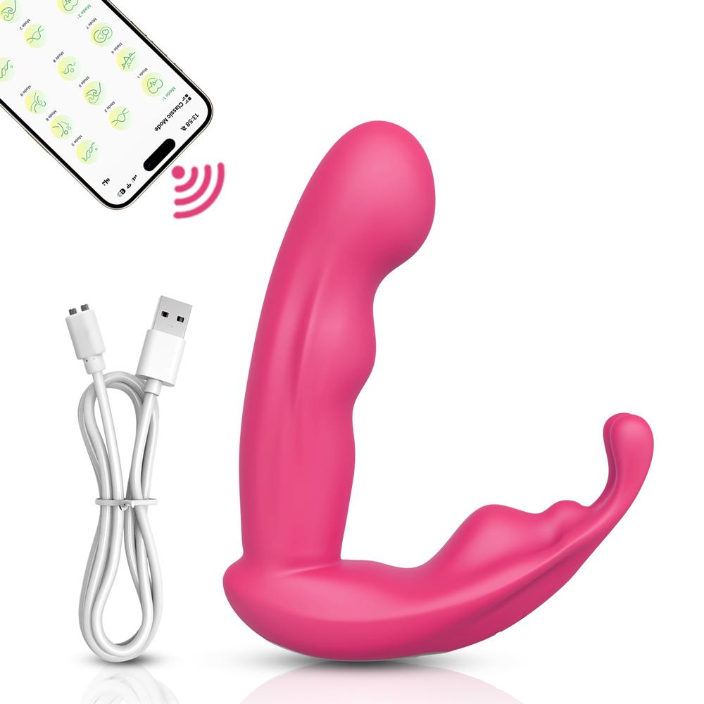 APP Control Vibrator for Women Clitoris Stimulator G-Spot Vagina Massager Butt Plug Vibrating Wearable Adult Female Sex Toy