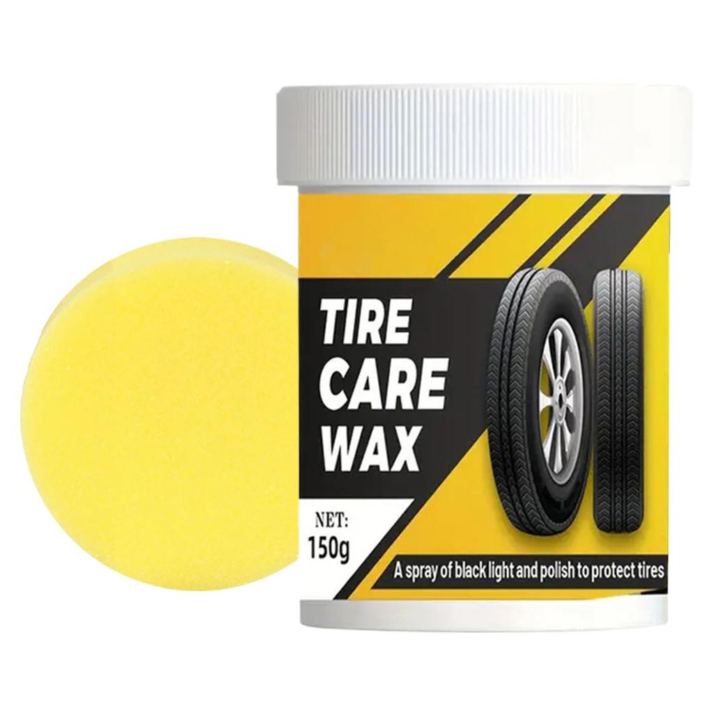 Birdusunce Tire , Shine Tire Paste, Truck RV Tire Polishing Paste with Sponge Clean & Protect