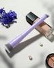 EIGSHOW Dual Head Foundation Concealer Multifunctional Makeup Brush with Silver Ion Synthetic Fiber Bristles for Purple & Brush 2-in-1 Long-Lasting