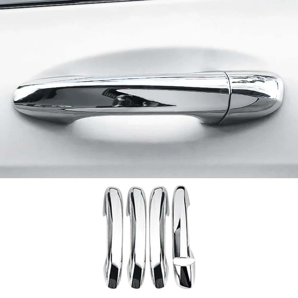 Car Decoration Door Handle Cover For Mercedes Benz C E Class GLC GLB A B GLE GLS CLA GLA 2016- Car Styling Upgrade