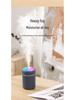 USB Mini Air Humidifier with Large Mist & Colorful Light for Office and Air-Conditioned Rooms