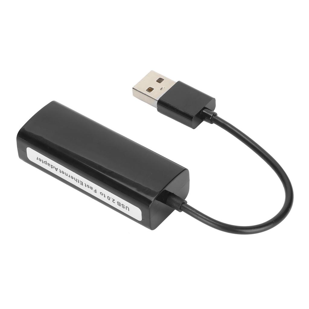 Ethernet Adapter USB To 10 100 Mbps Plug and Play Wired LAN Network Adapter for Switch for Windows for OS X