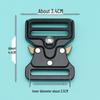 Outdoor Tactical Alloy Cobra Buckle for Backpack and Suitcase