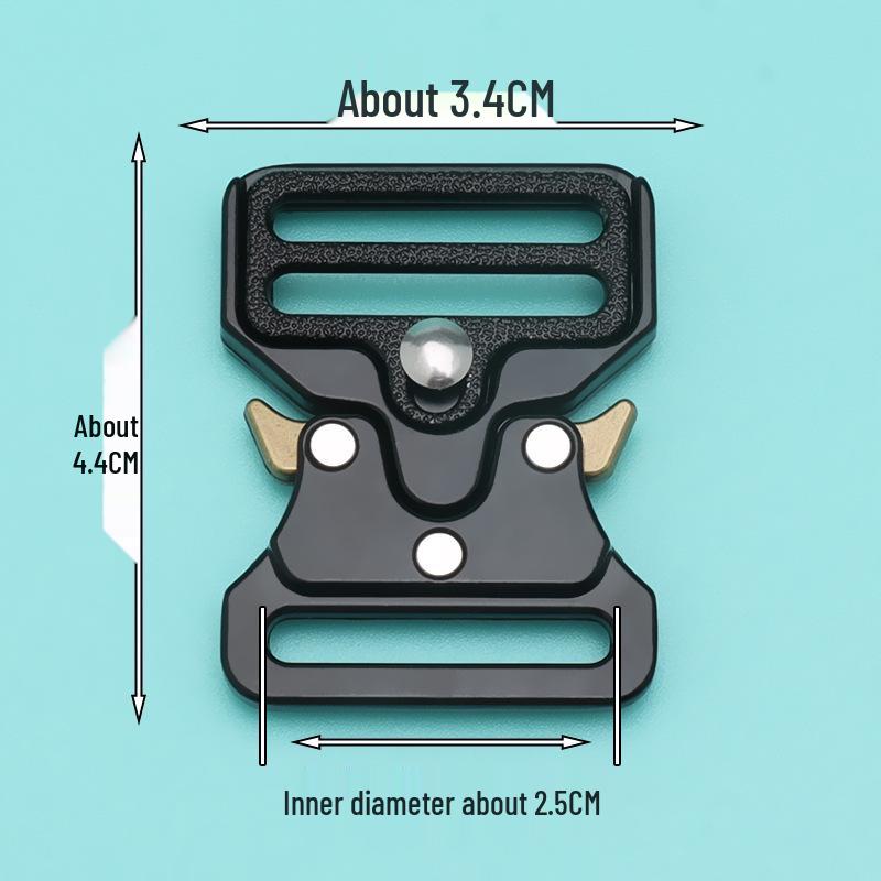 Outdoor Tactical Alloy Cobra Buckle for Backpack and Suitcase