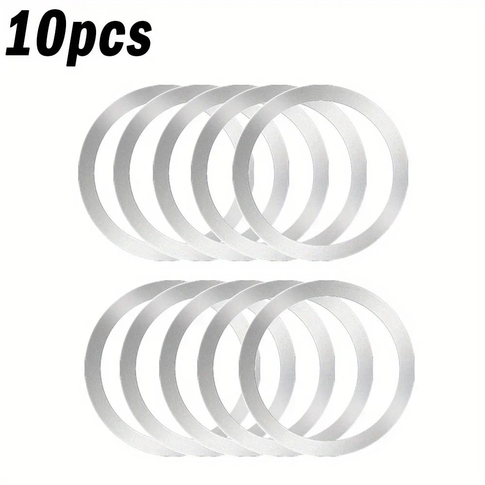 

10pcs for Magsafe Magnetic Plate Phone Ring Metal Sticker Support Wireless Charger Metal Plate Sheet for Magnet Car Holder