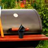 2 Stück Metall BBQ Ölbehälter Grill Tropf Fett Behälter Barbecue Werkzeug Wiederverwendbar Outdoor Kochzubehör für Grill