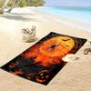 Eerie moonlit enchantment Print beach towel, quick drying, suitable for travel, outdoor sports, jogging, the beach and swimming, gift