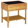 vidaXL Hochkübel 78,5 x 58,5 x 78,5 cm Massivholz Akazie
