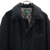 Kenzo Lata 90. Długi Stary płaszcz golfowy 3 czarny GOLF Męski Używany