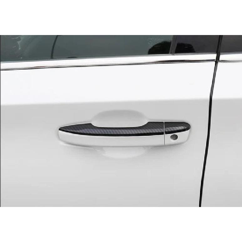 Carbon Fiber Pattern Door Handle Cover Trims For Honda Accord 2018- 4-Door