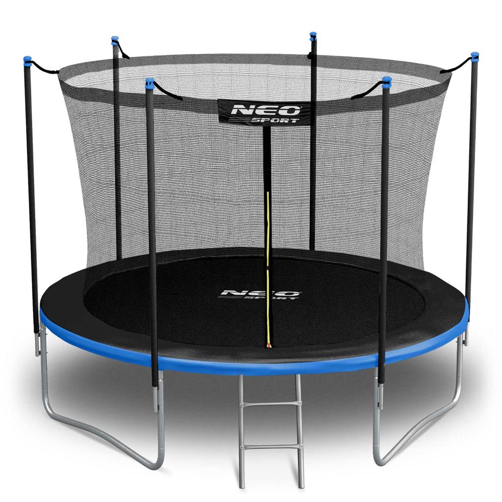 6Ft/183Cm Garden Trampoline With Inner Net And Ladder Neo-Sport