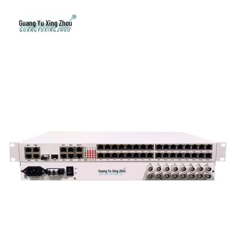 Guangyu Xingzhou GY-8E14G8P Multi-service Fiber Optic Transceiver