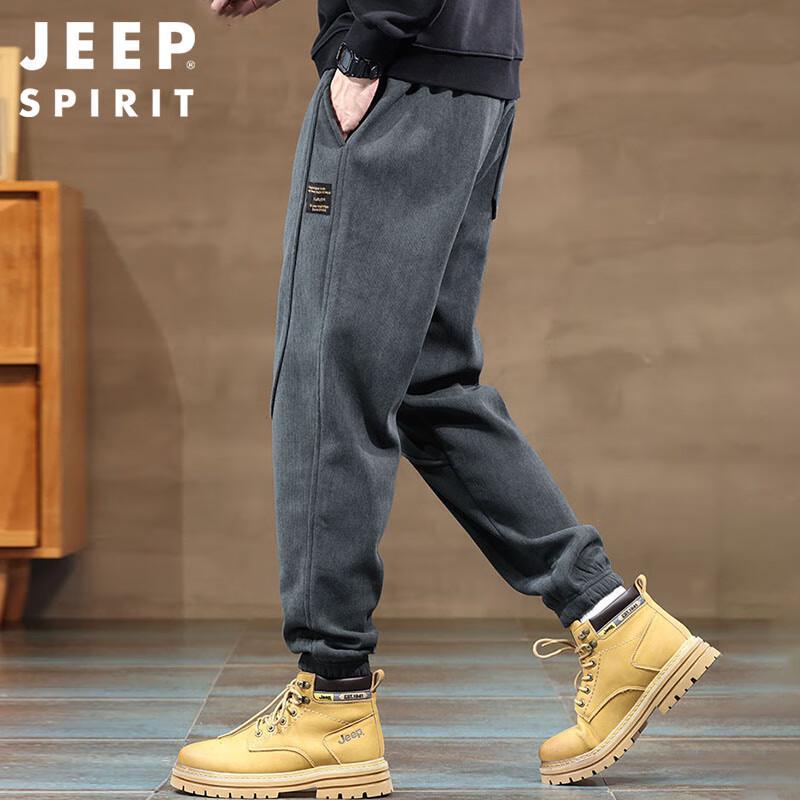 JEEP SPIRIT Men's Loose Fit Jogger Sweatpants