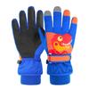 Luvas de Esqui de Inverno Quentes de Tecido com Desenhos à Prova de Vento e Impermeáveis Escolha para Crianças Presentes Confortáveis