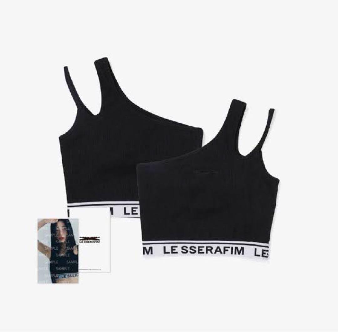 

[Б/У] Топ-бра на одно плечо LE SSERAFIM