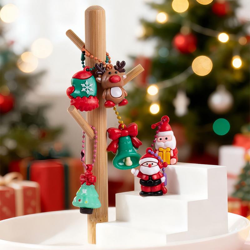 24Pcs Christmas Themed Party Key Ring Gift Pack Surprise Box Suitable As Christmas Gift Party Gift Best For Christmas