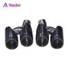 Porsche Macan 2014-21 Carbon Fiber Sporty Tailpipe Tips with Four Outlets for Cayenne