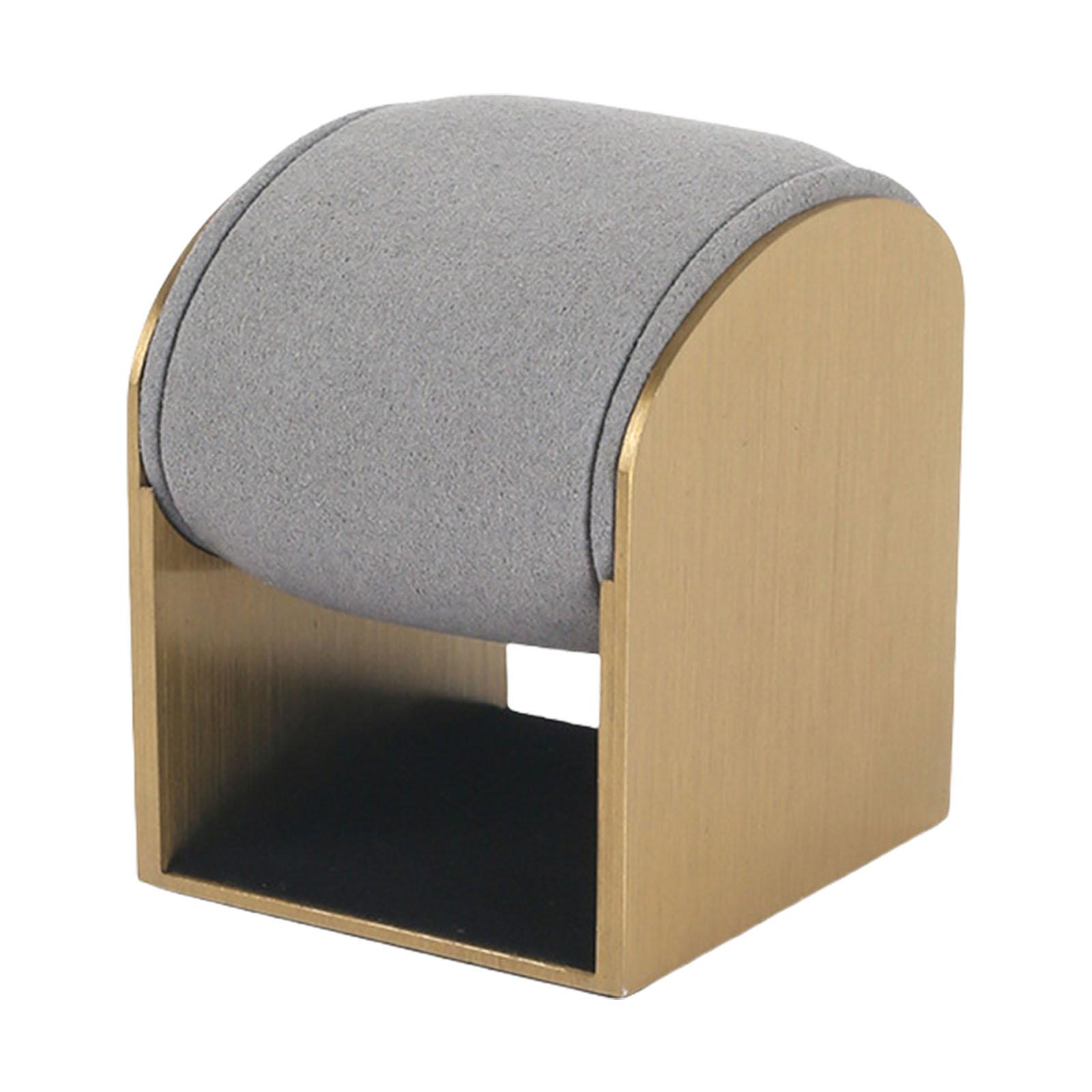 

Practical Sturdy Metal Watch and Bracelet Display Stand Home Accessory with Adjustable Viewing Angles Organization серый