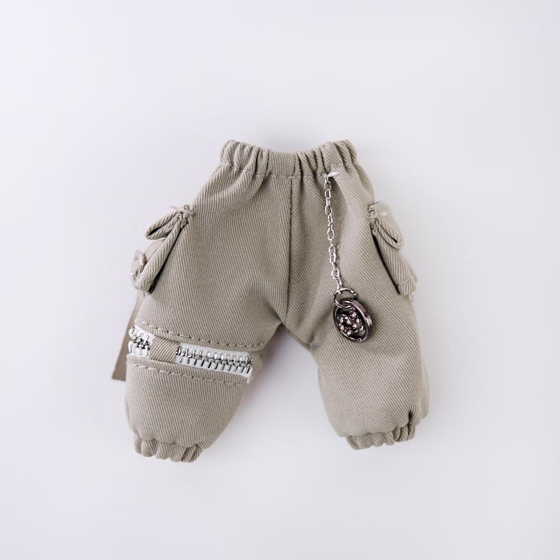 Tuta con Catena per Bambole OB11 Pantaloni per Bambole Ob11 1/12 Abbigliamento Accessori Moda Quotidiana Casual per Bambini Fai da Te
