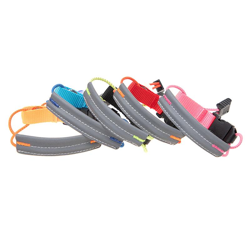 A Pair Reflective Bike Pants Strap Adjustable Elastic High Visibility Trouser Leg Straps Durable High Visibility