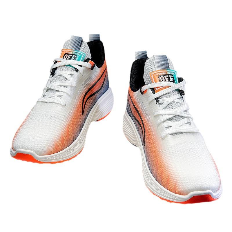 Flying woven mesh travel men's shoes casual shoes trend spring and autumn new low-top running shoes sports shoes men