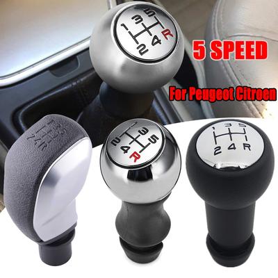 5 geschwindigkeit Auto Schaltknauf Stick Hebel Stift Plastick Adapter Für CITROEN C2 C3 C4 SAXO XSARA PICASSO Für PEUGEOT 106 206 306 107