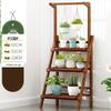 Multi-Tier Wooden Plant Stand