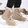 New Fashion Men's and Women's Outdoor Mountaineering Boots Platform Snow Boots Velvet High-top Casual Shoes Sports Shoes Non-slip and Wear-resistant