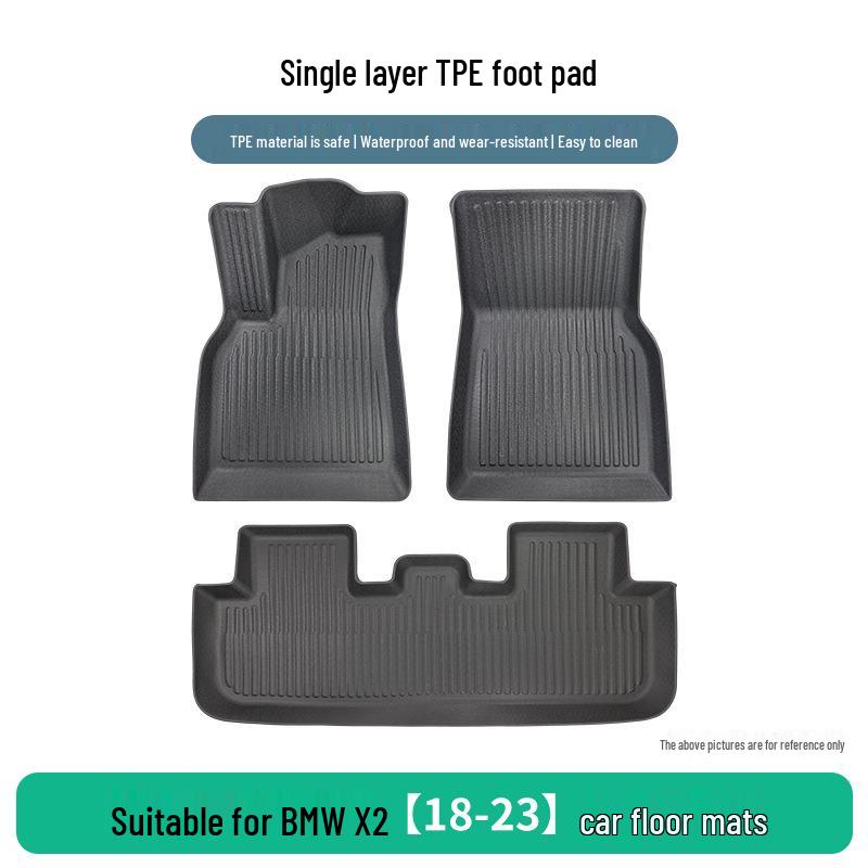 BMW X2 2018-2023 Durable TPE Car Floor Mats