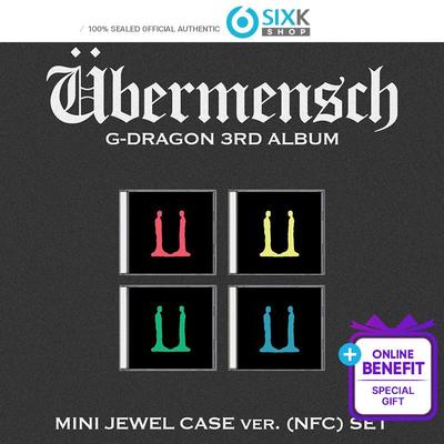 GD G-DRAGON 3RD ALBUM [Übermensch] MINI JEWEL ver. (Online-Vorteil)