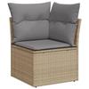 VidaXL Garden Lounge Set with Cushions 9 Pcs, Patio Sofas, Patio Furniture Set, Outdoor Furniture, Mix 3226255