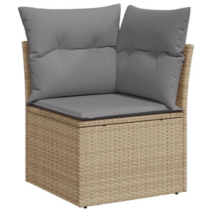 VidaXL Garden Lounge Set with Cushions 9 Pcs, Patio Sofas, Patio Furniture Set, Outdoor Furniture, Mix 3226255