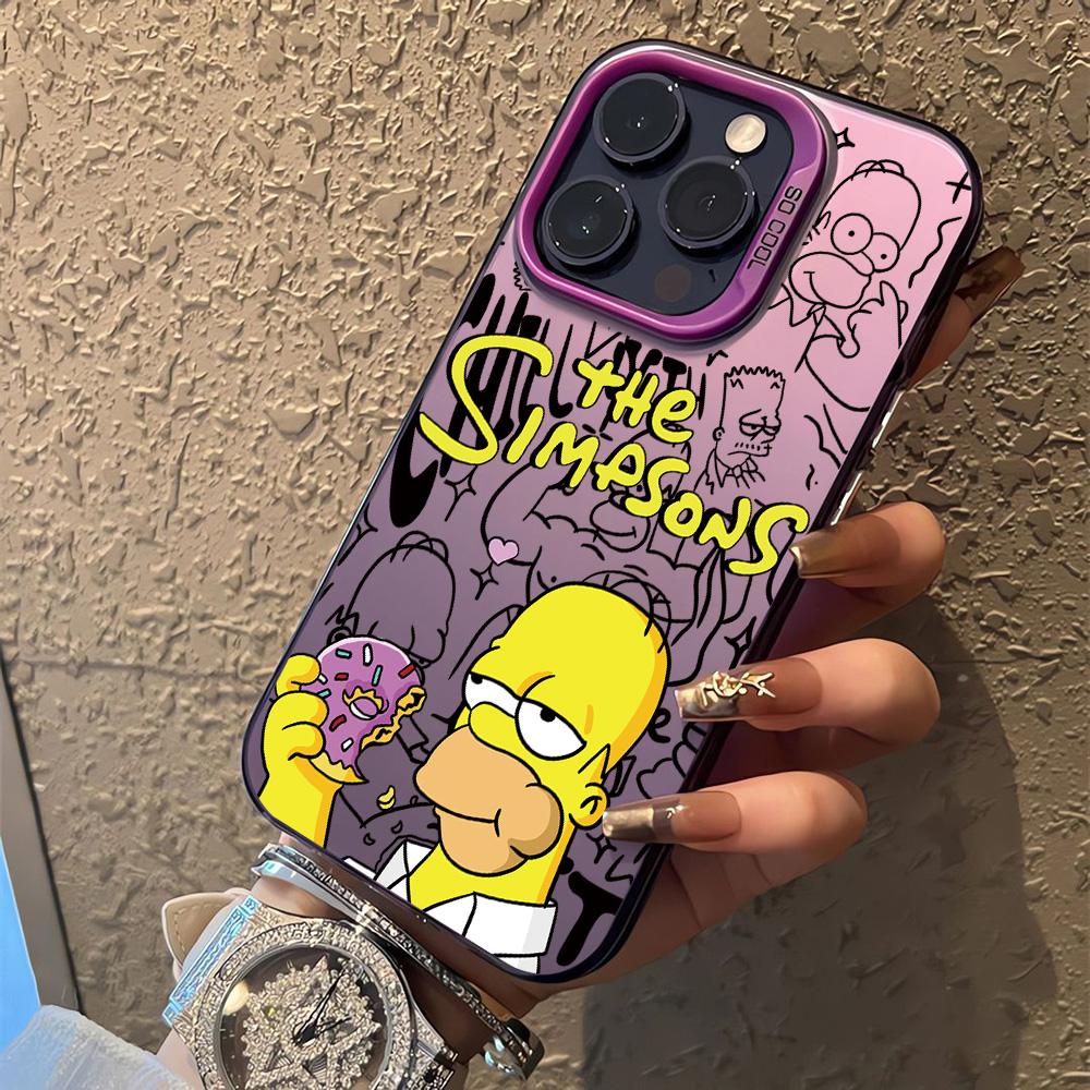 Funny Cartoon S-Simpsons Phone Case for Xiaomi Redmi Note 7 8 9 9S 10 11 12 13 14 15 Pro Plus 4G 5G Anti Fall Matte Back Cover