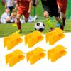 10PCS Clipe Conector Clipe para Mastro de Bandeira de Treino de Futebol Treino de Agilidade de Futebol