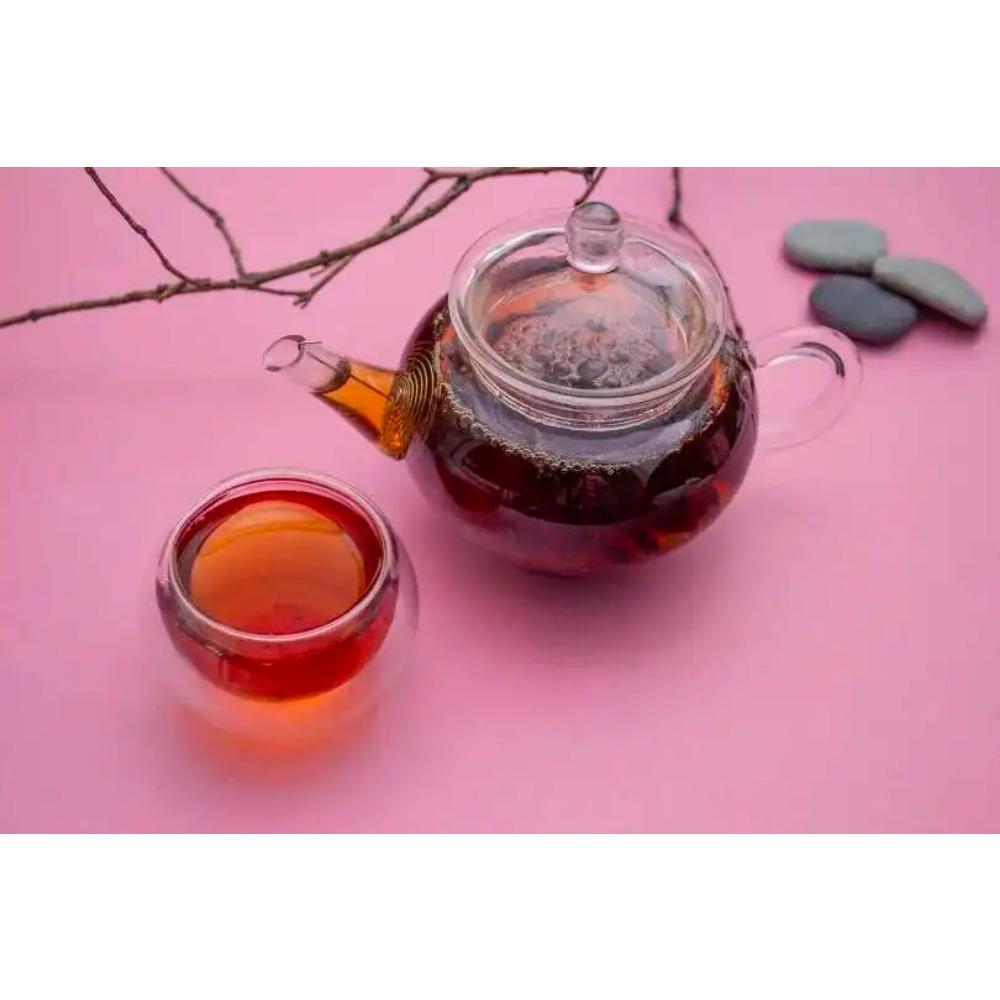 250ml Heat-resisting High Temperature Glass Mini- Scented Tea Infusion Of Tea Kettle Transparent Kung Fu Tea Have Trumpet Teapot
