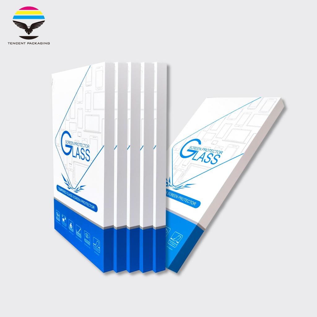 Packaging Mobile Phone Screen Packaging Flip Book Box Phone Case Screen Protector Packaging Box