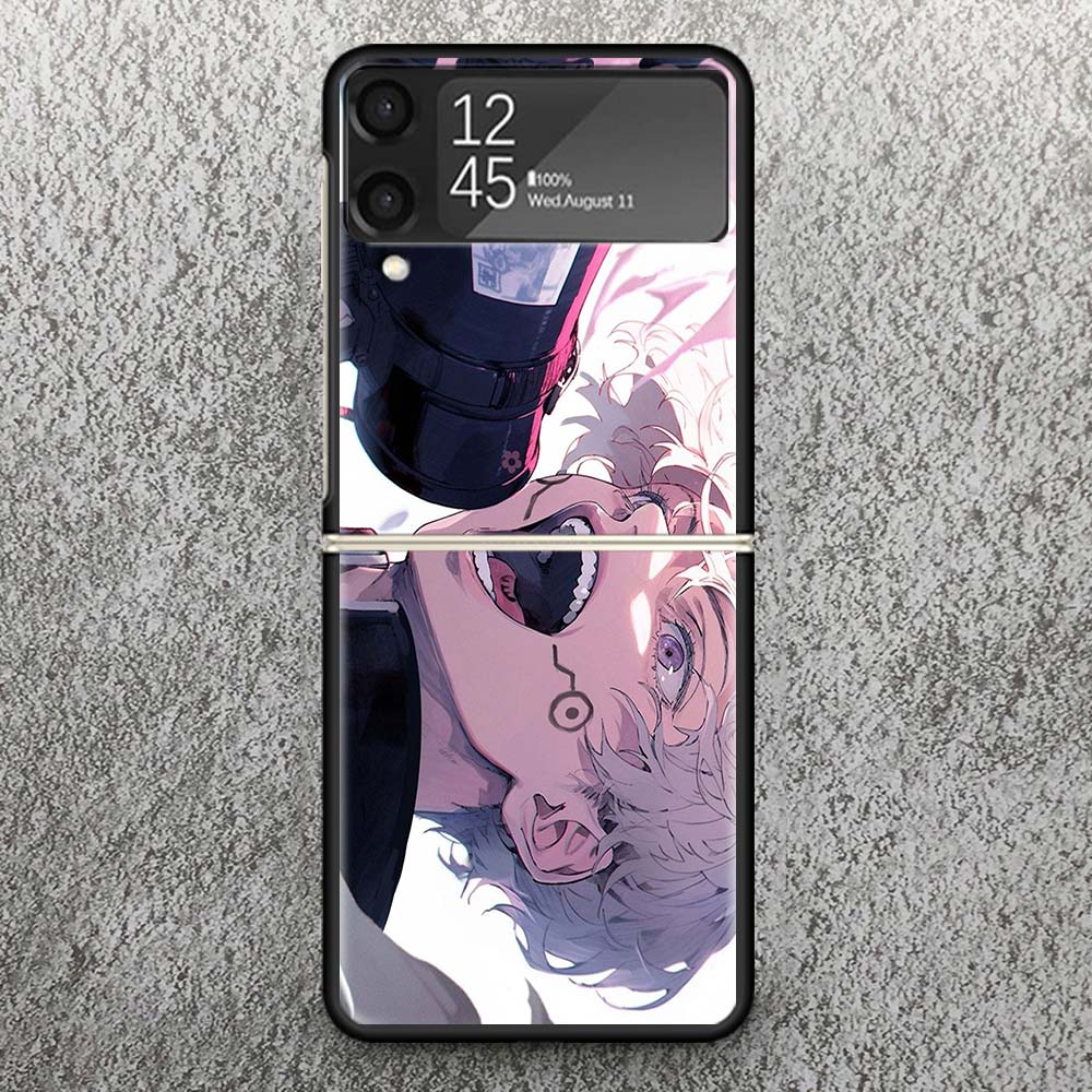 Kaisen J-Jujutsu Inumaki Toge Zflip7 Zflip6 Zflip5 Phone Case For Samsung Z Flip 7 6 4 5 3 Flip4 Flip5 Flip6 5G Cover Shell Fund