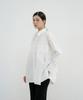 YOUNESS Cross Detail Oversized Shirt