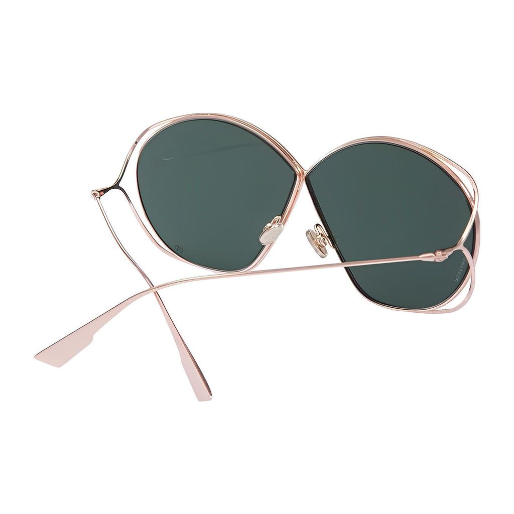 Dior Vintage Fashion Versatile Alloy Frame Irregular Shape Sunglasses Women sunglasses Dark-Green DIORSTELLAIRE2-200869DD868O7