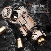 Goldsmith Hall Folding Alloy Toy Gun - Mini Soft Bullet EDC Decompression Launcher