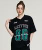 Leijibi Mixed Mesh Jersey Oversized Short Sleeve W (4 Colors)