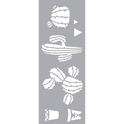 Stencil 15 X 40 Cm Cactus
