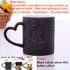 Personalisierbare Tasse mit Namens-Textfarbwechsel, personalisierbar mit Ihrem Foto, Keramik-Zaubertasse für Tee/Milch, einzigartiges Geschenk für Freunde
