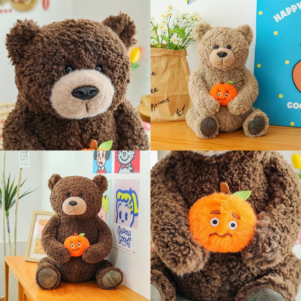Bear Teddy Cute Doll Stuffed Teddy With Pp Cotton Material Kids Doll Companion