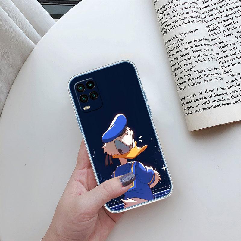 DuckTales Donald Duck Transparent Phone Case for Samsung Galaxy A04 A04S A14 A23 A34 A54 M23 M33 M52 M53