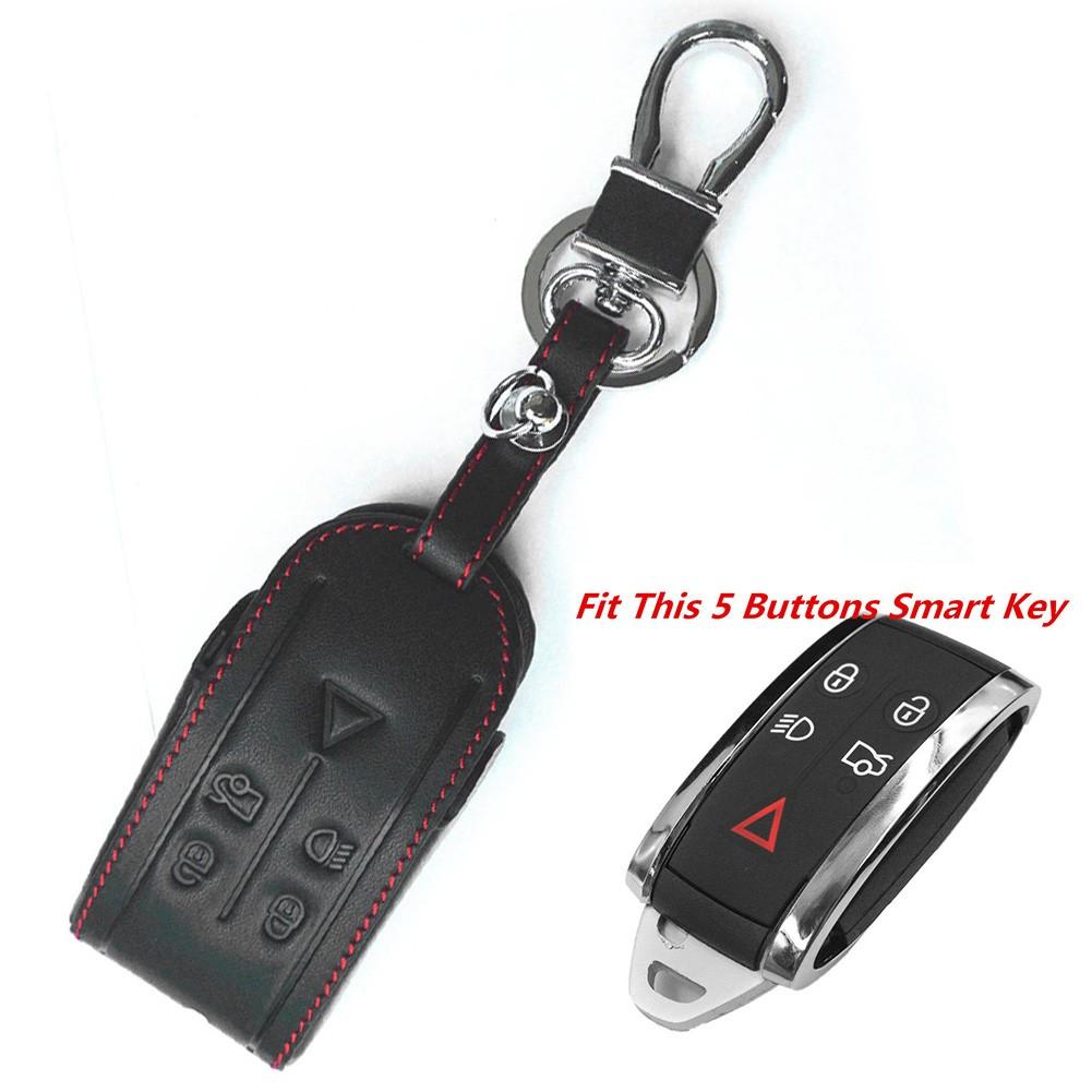 Car Key Case Cover Fob For JAGUAR XF XK XKR Key Chain