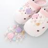 18Pcs Shoe Charm Diy Summer Starfish Shell Handicrafts Shoe Decoration Buckle Charms Hole Shoes Accessories